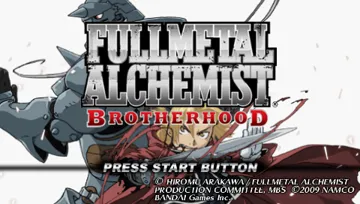 Fullmetal Alchemist - Brotherhood (EU) screen shot title